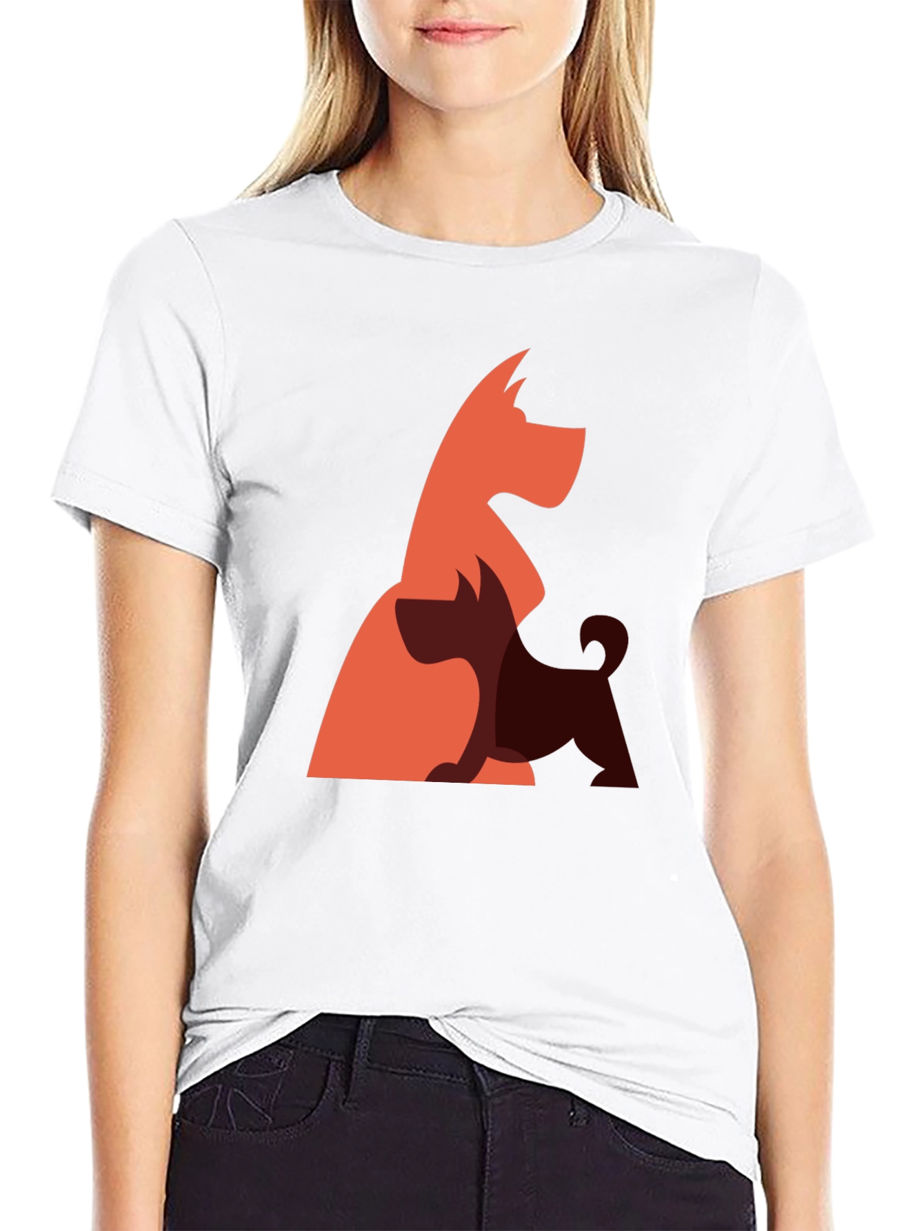 Dog Breed Graphic Tee - Modern Pet Lover Shirt