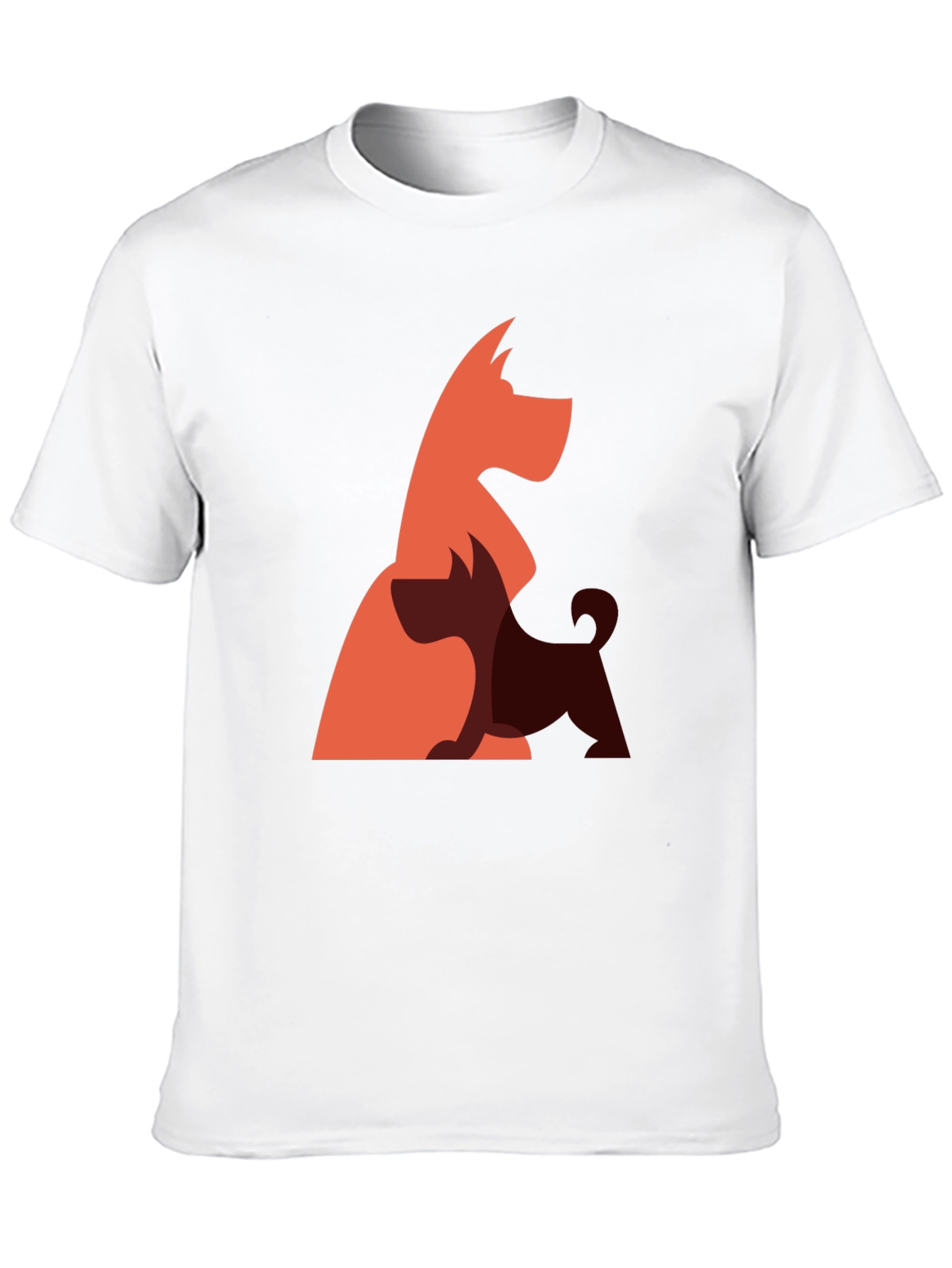 Dog Breed Graphic Tee - Modern Pet Lover Shirt