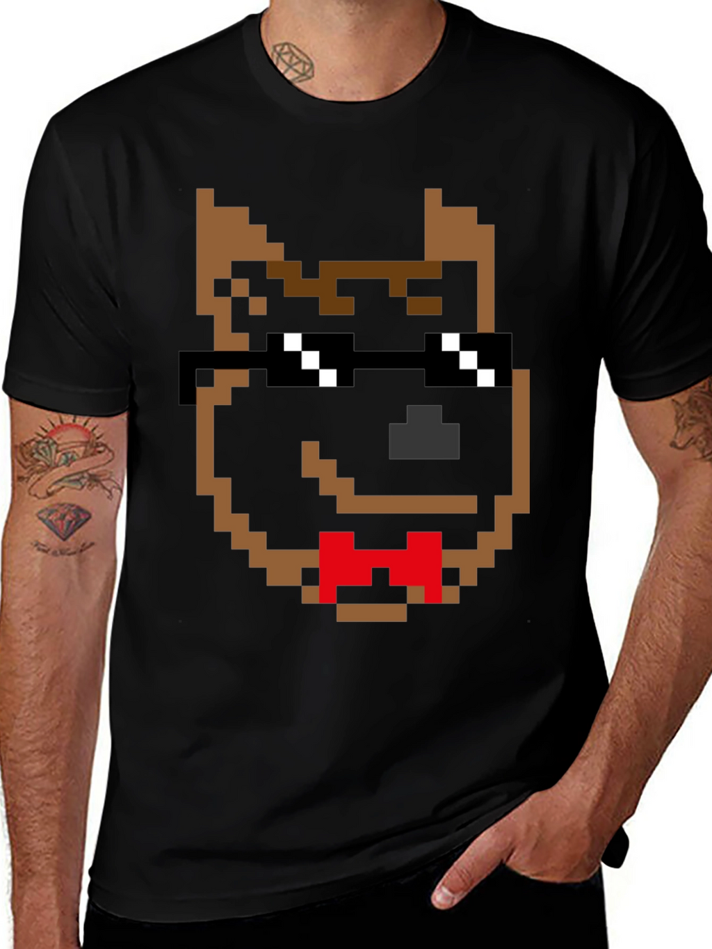 Pixel Dog T-Shirt - Cool & Quirky Graphic Tee