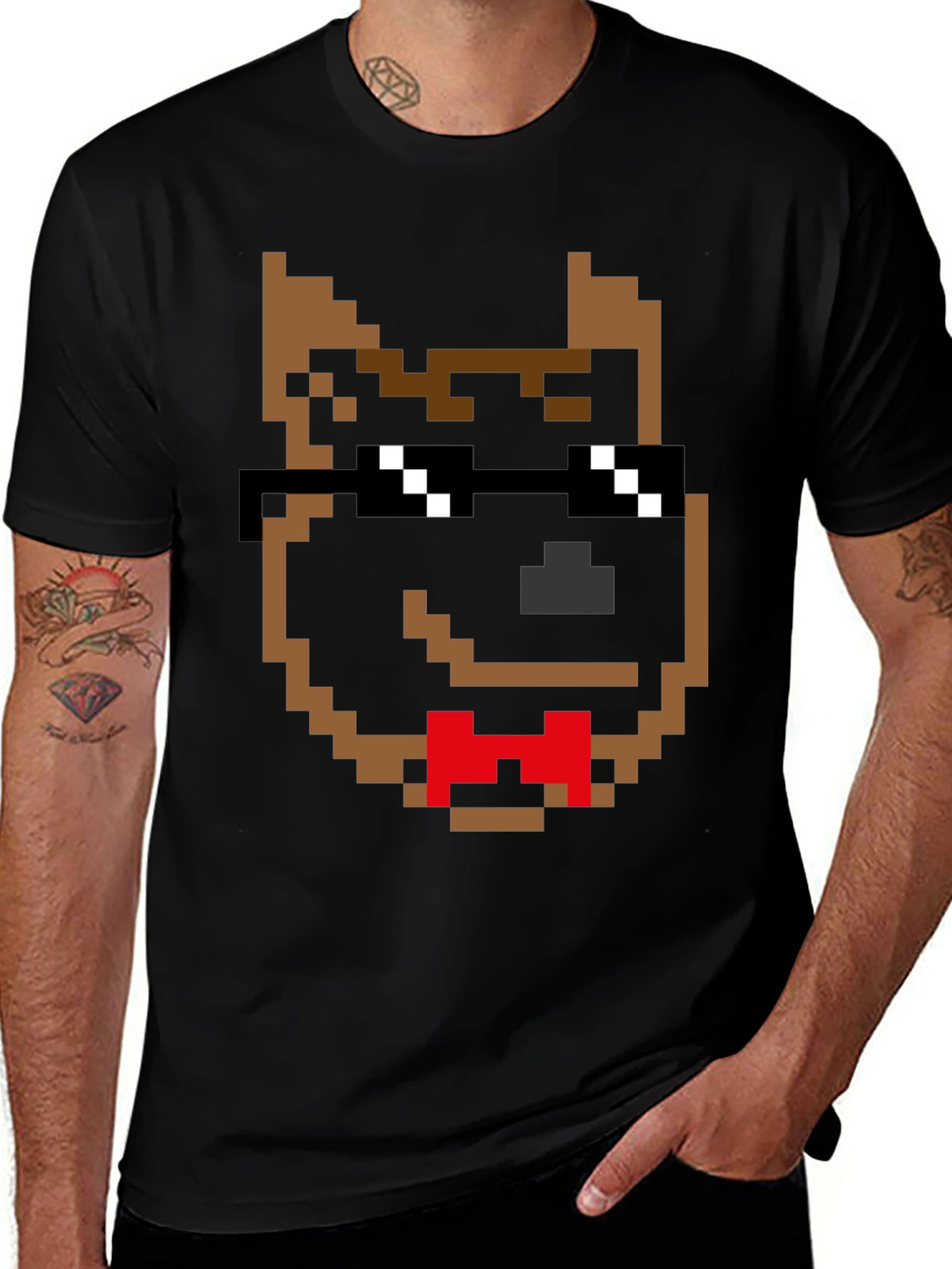 Pixel Dog T-Shirt - Cool & Quirky Graphic Tee