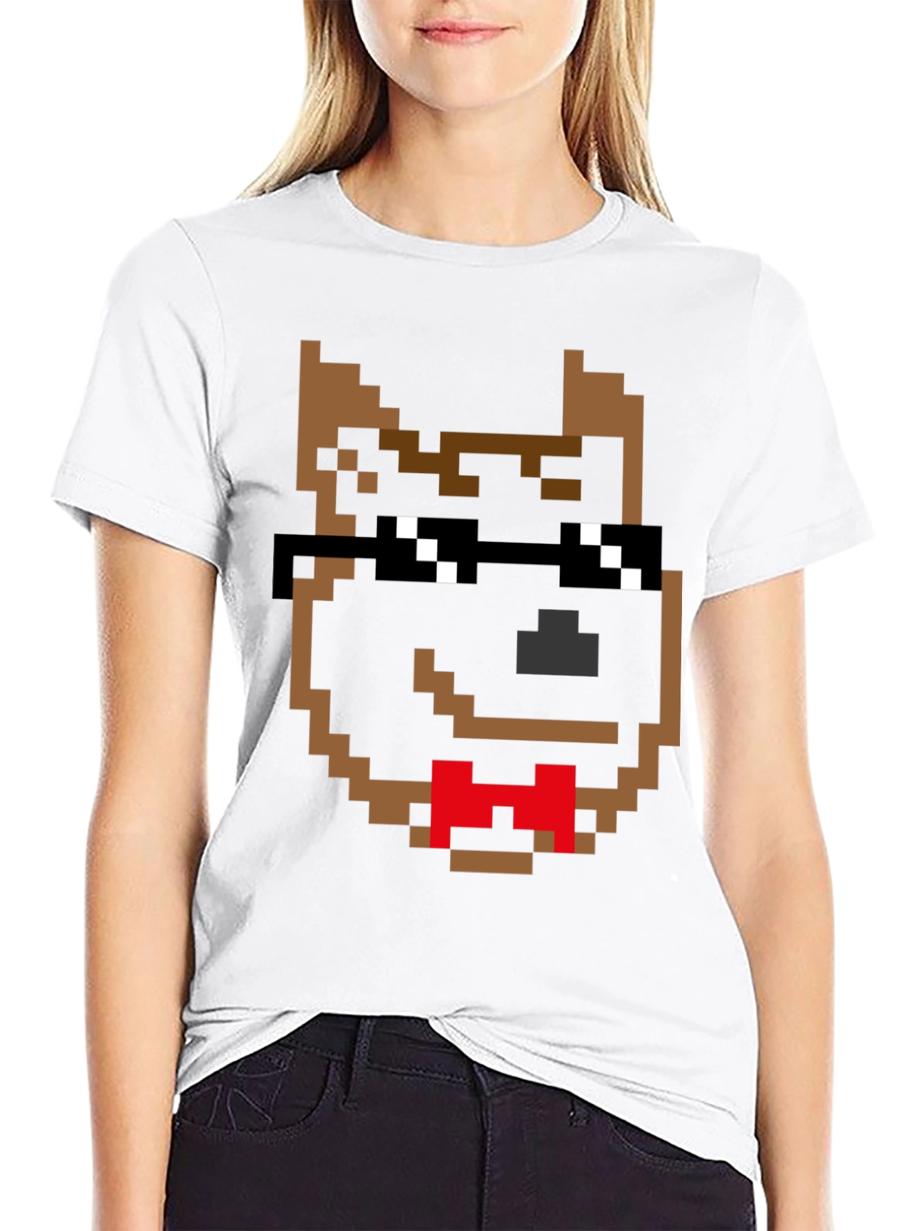 Pixel Dog T-Shirt - Cool & Quirky Graphic Tee