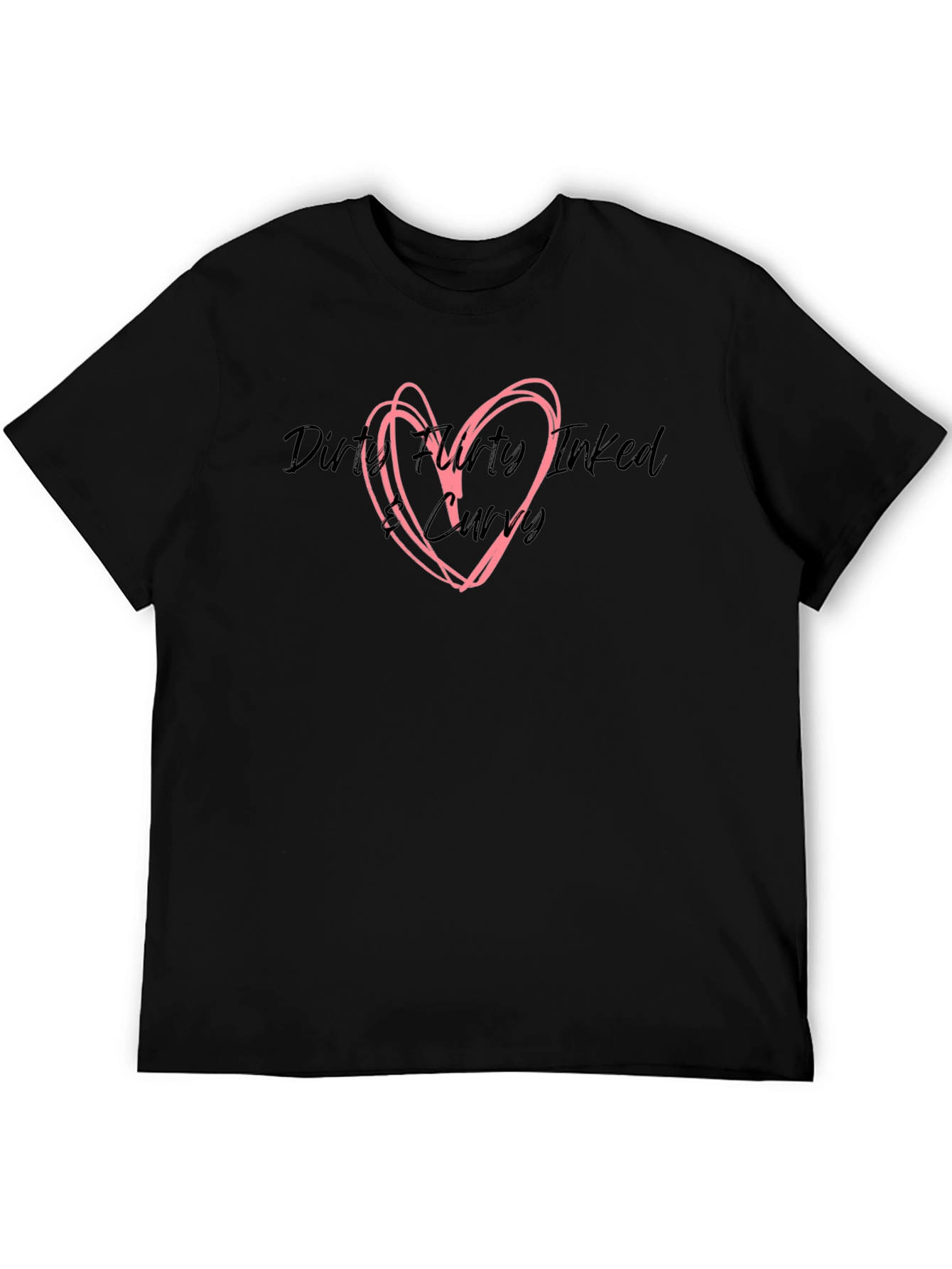Dirty Flirty Inked Curvy T-Shirt