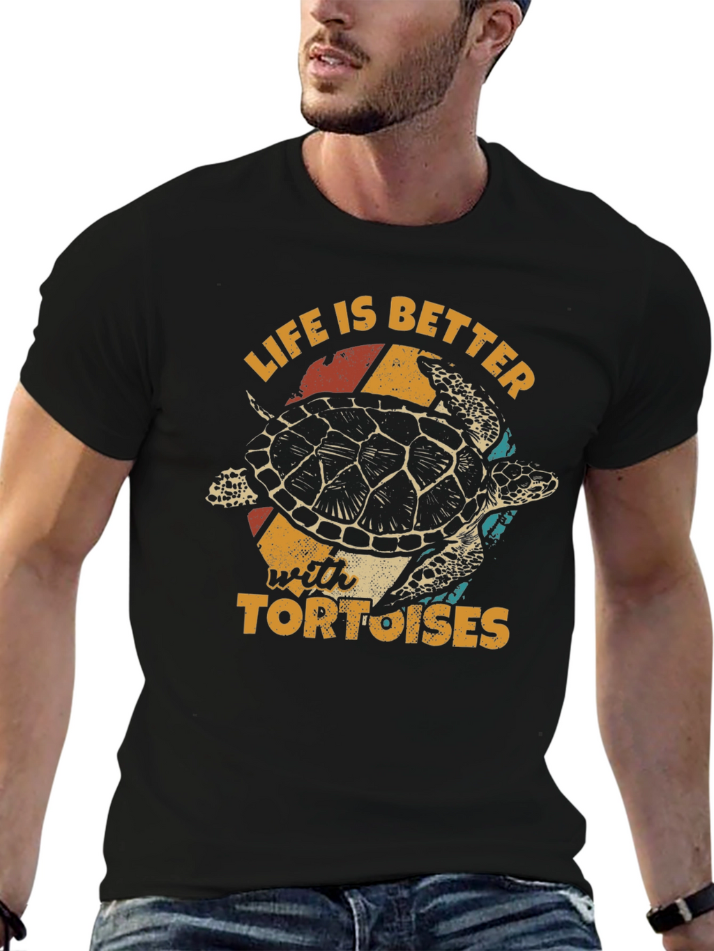 Life Is Better With Tortoises T-Shirt