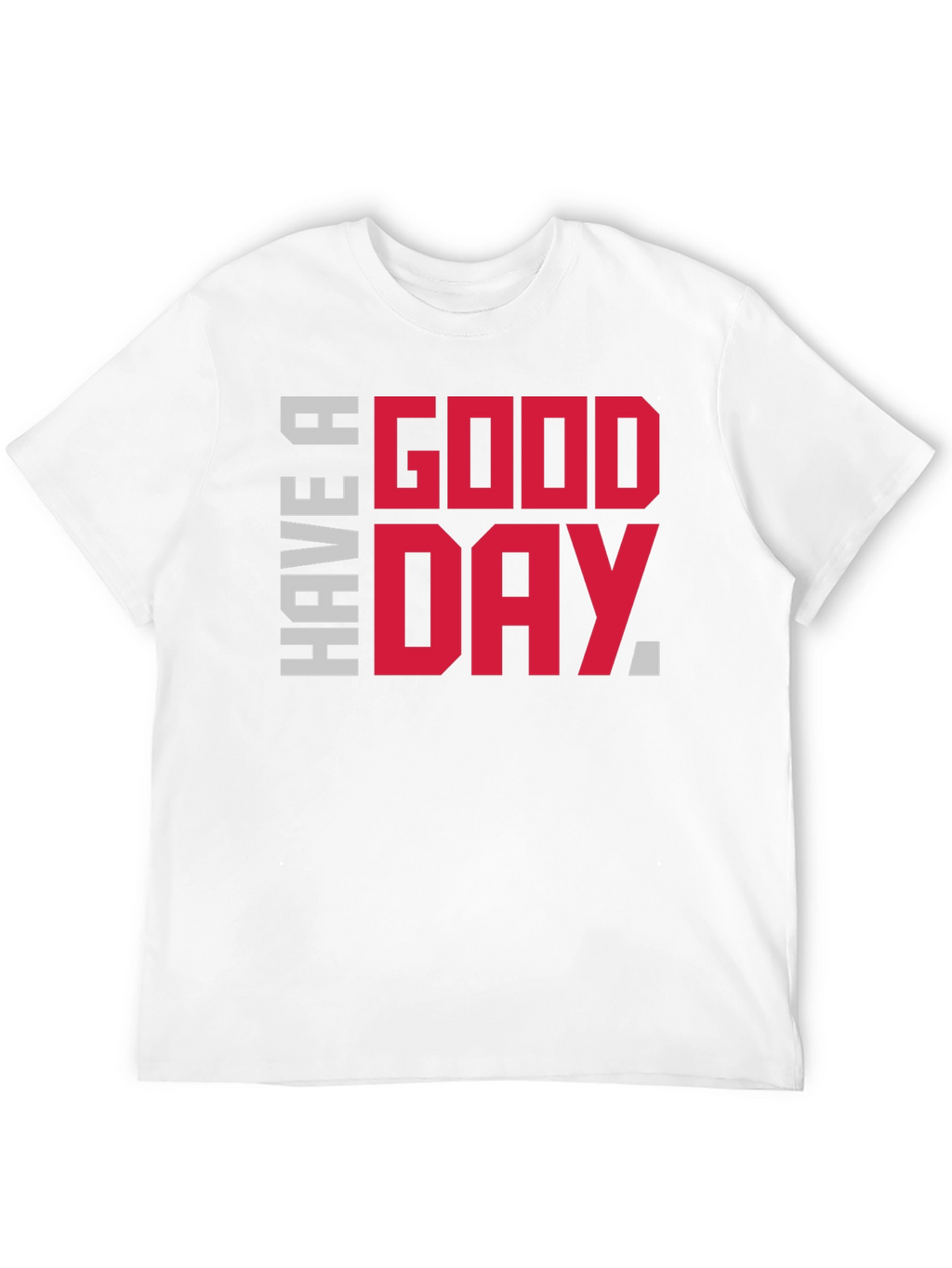 Have A Good Day Graphic Tee - Black