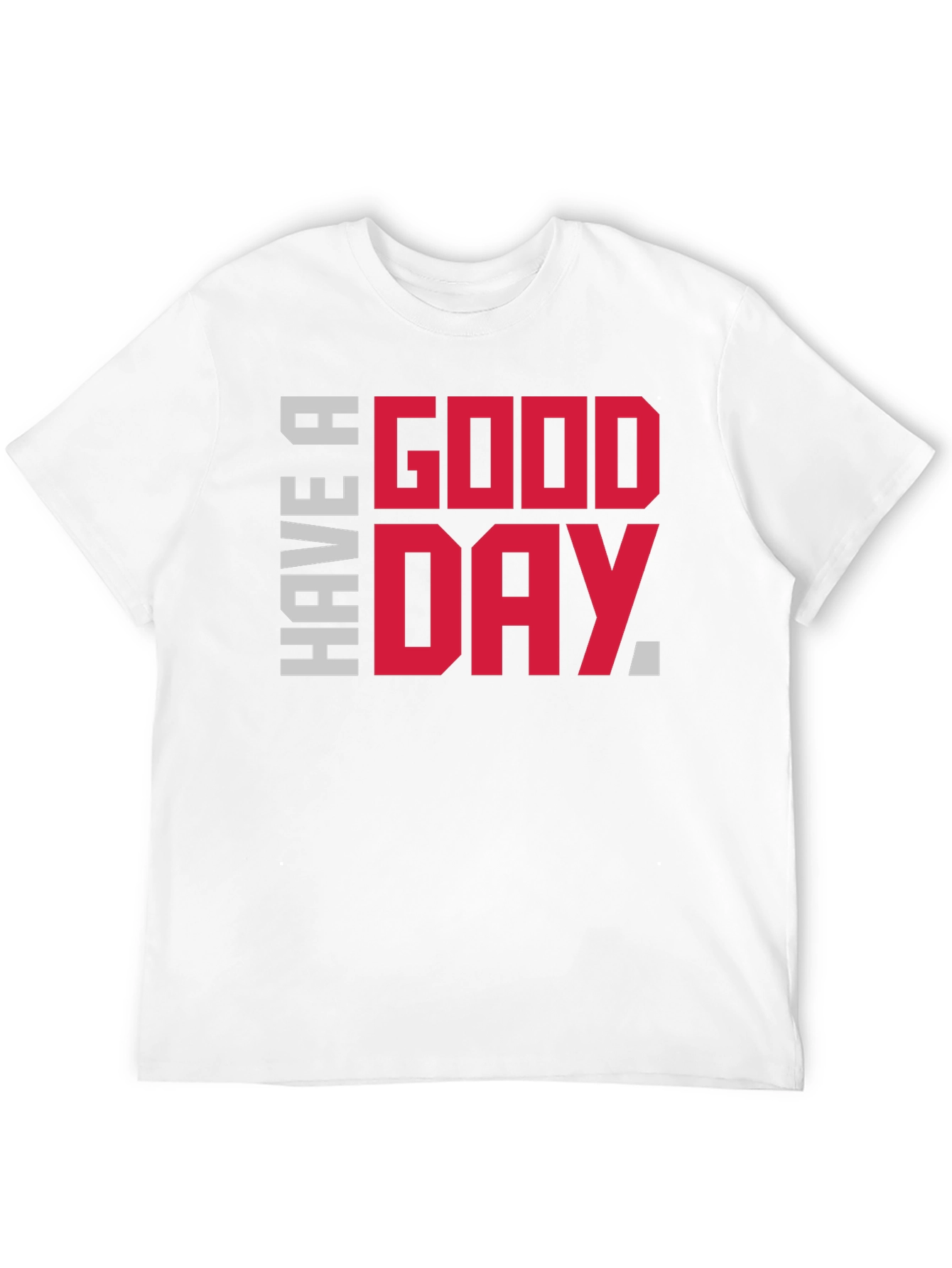Have A Good Day Graphic Tee - Black