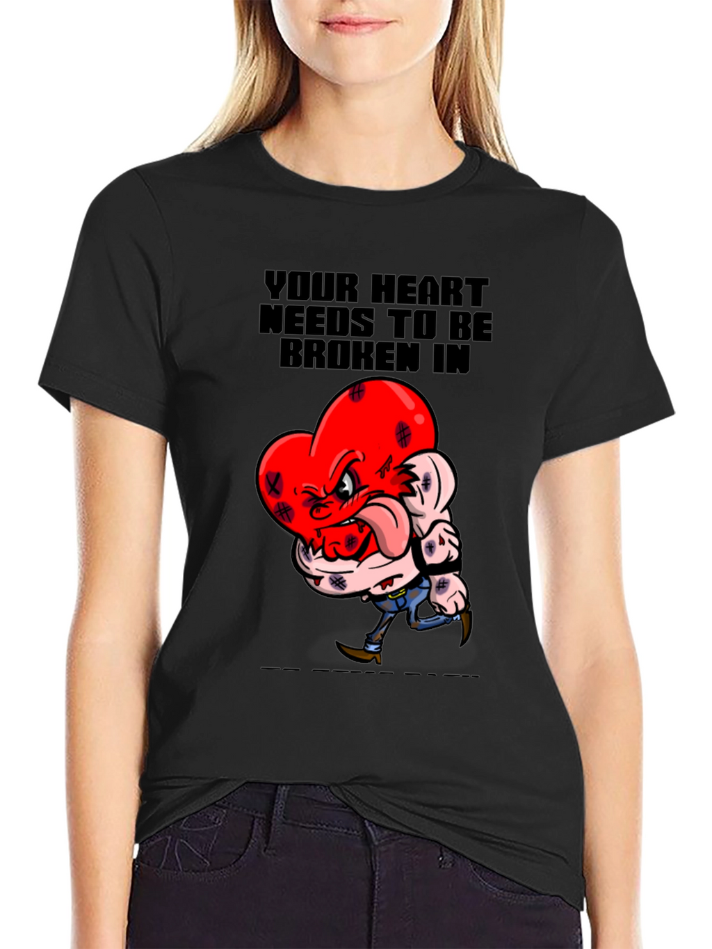 Broken Heart Graphic T-Shirt