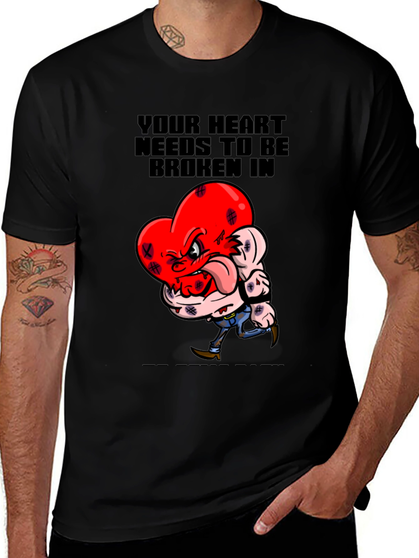Broken Heart Graphic T-Shirt