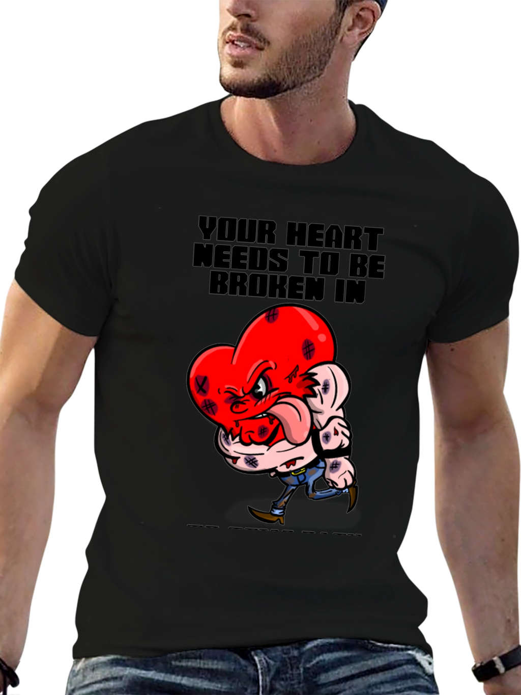 Broken Heart Graphic T-Shirt