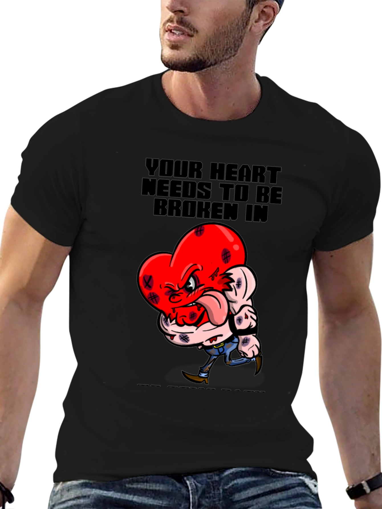 Broken Heart Graphic T-Shirt