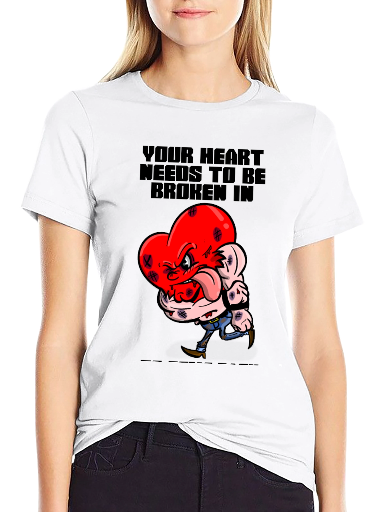 Broken Heart Graphic T-Shirt