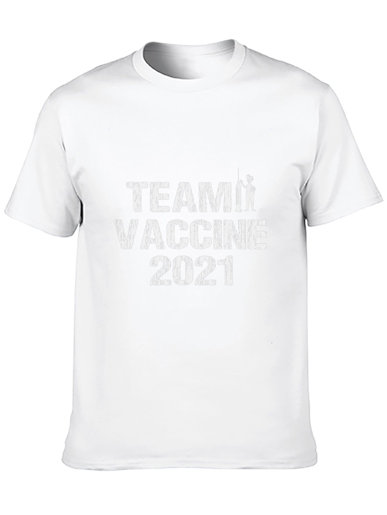 Team Vaccine 2021 Black T-Shirt
