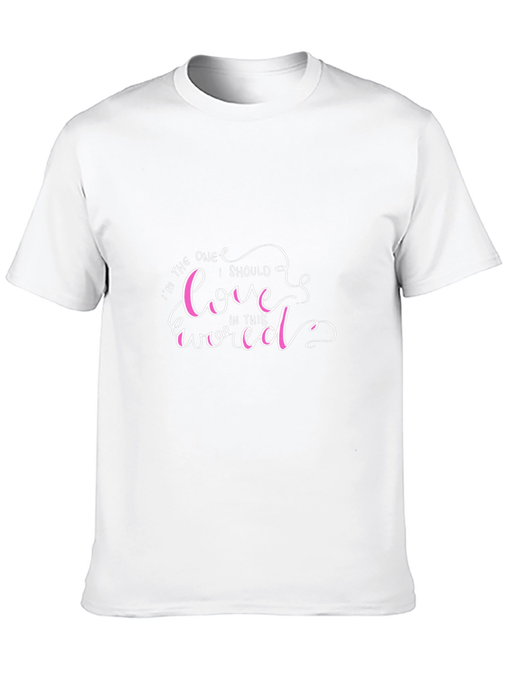 Love Yourself Black Graphic T-Shirt