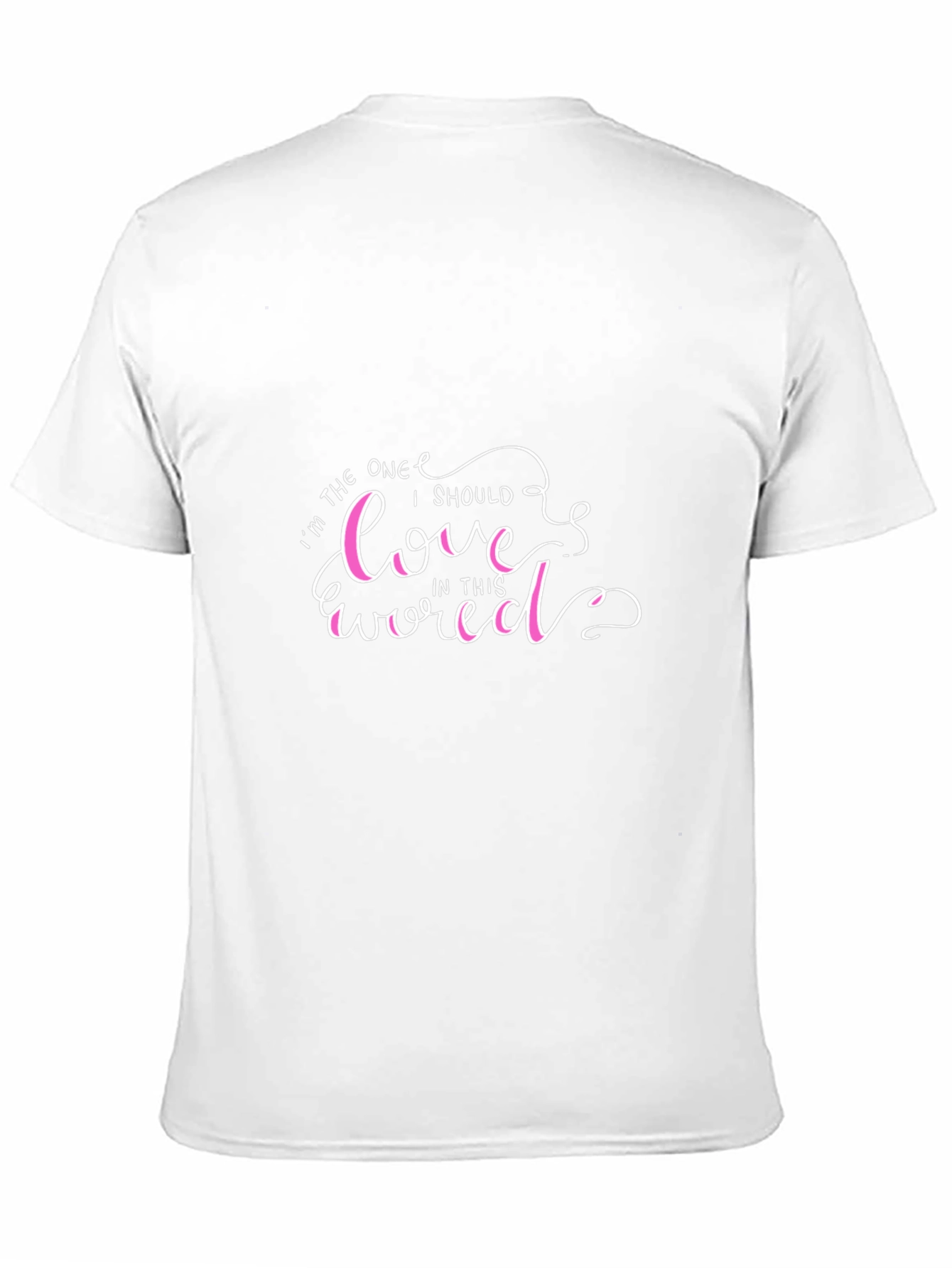 Love Yourself Black Graphic T-Shirt