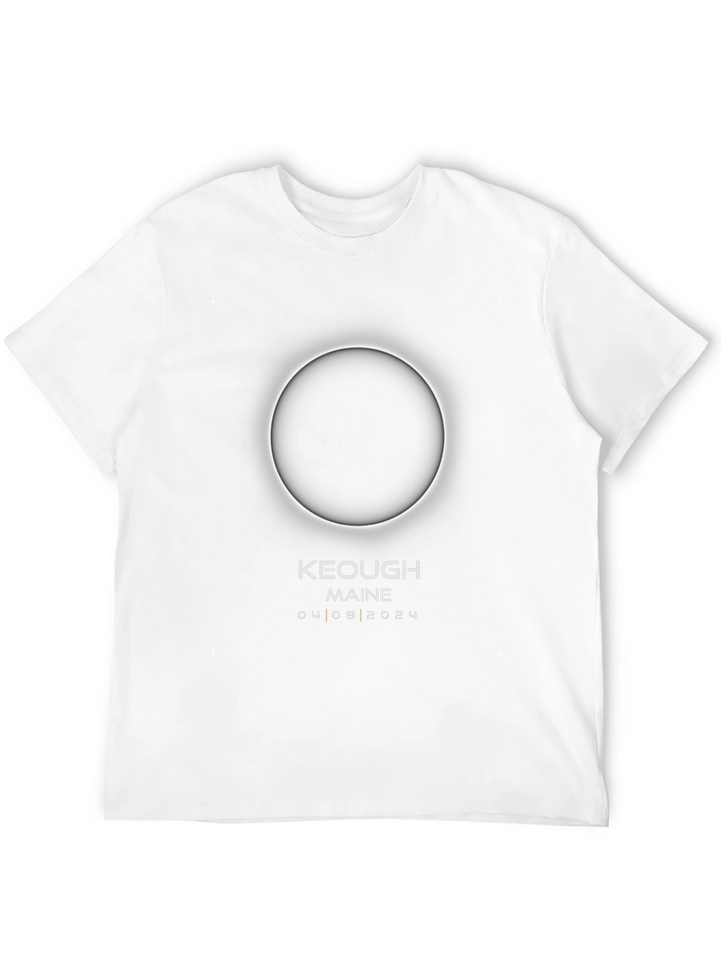 Keough Maine 2024 Total Solar Eclipse T-Shirt