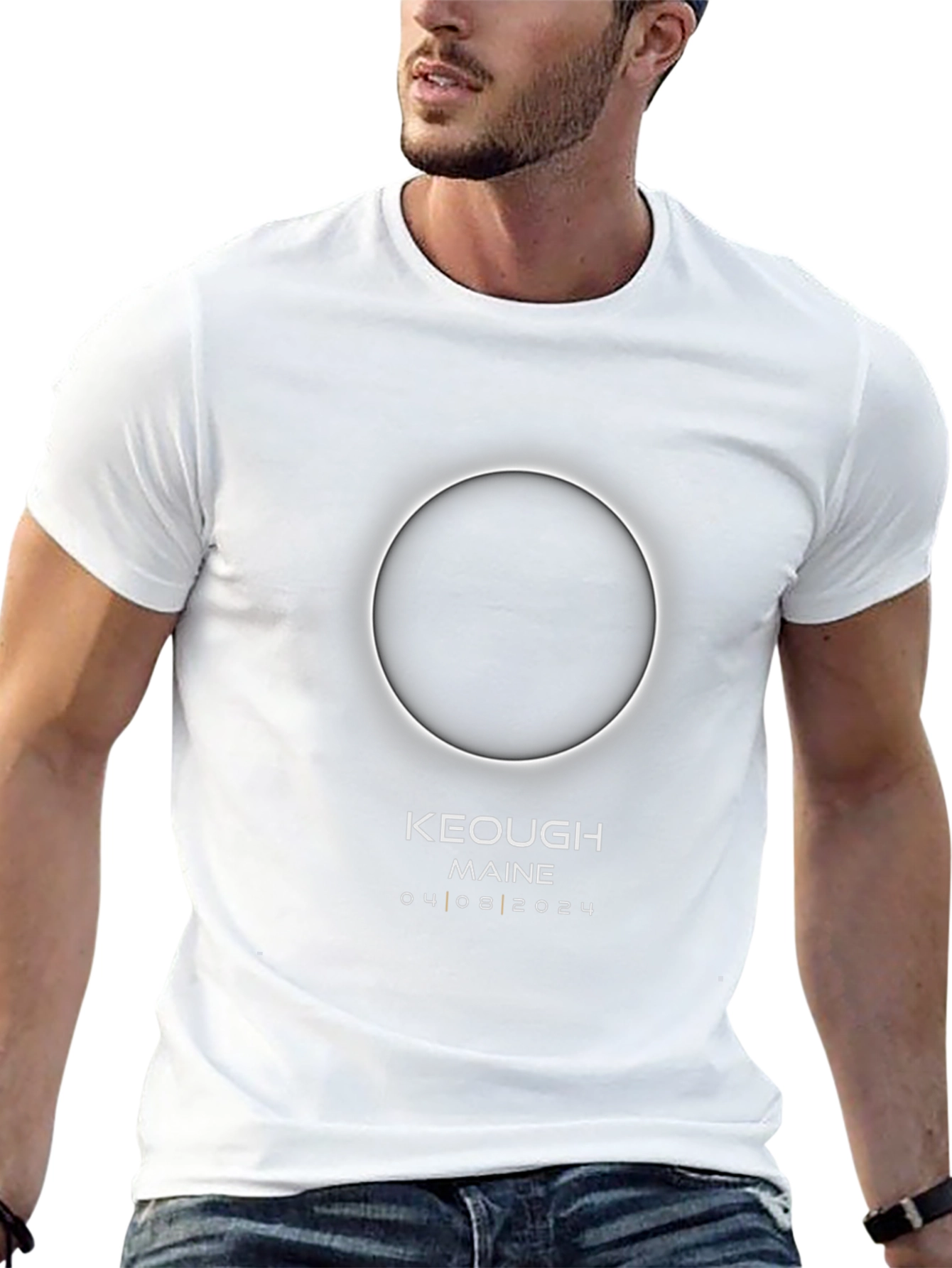 Keough Maine 2024 Total Solar Eclipse T-Shirt