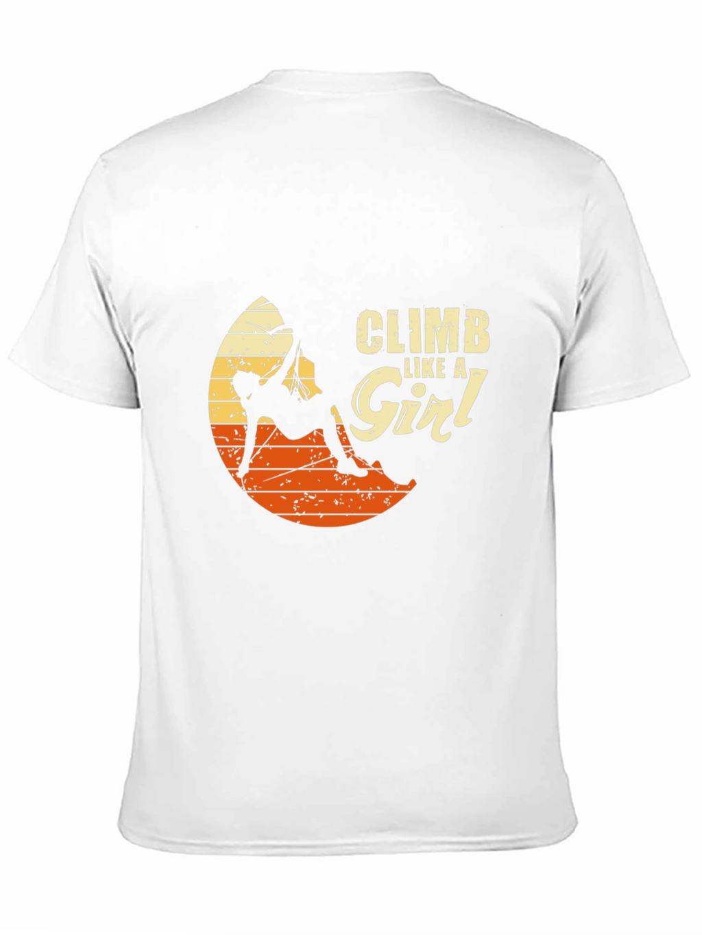 Climb Like a Girl Black T-Shirt