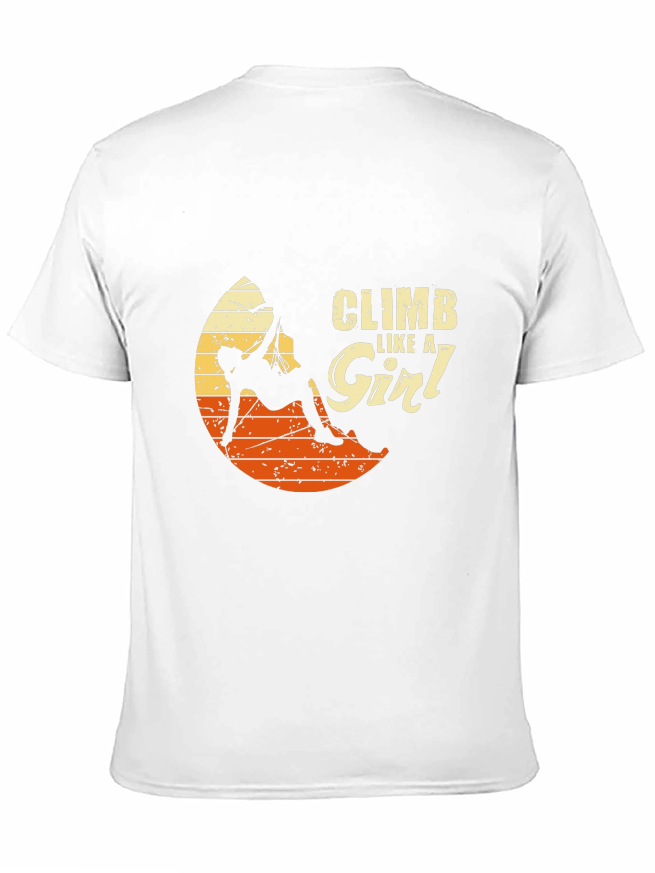 Climb Like a Girl Black T-Shirt