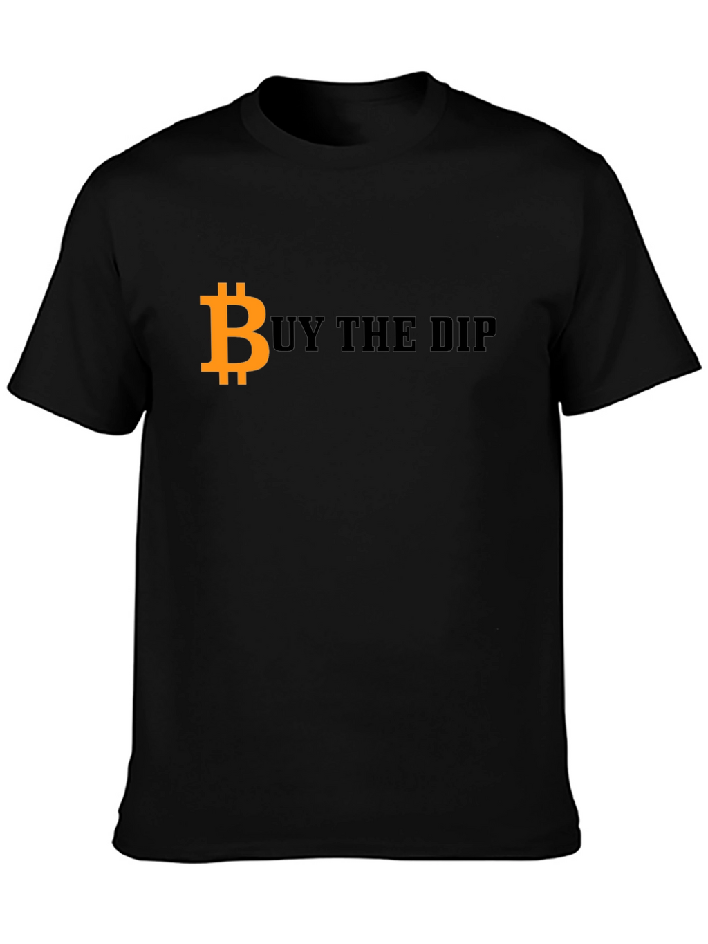 Buy The Dip Bitcoin Crypto Black T-Shirt