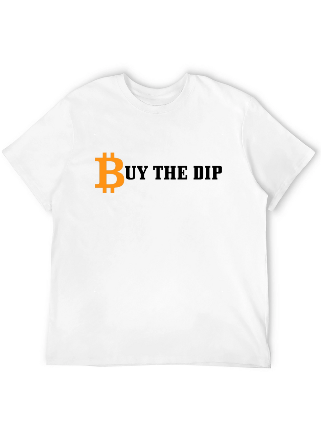 Buy The Dip Bitcoin Crypto Black T-Shirt