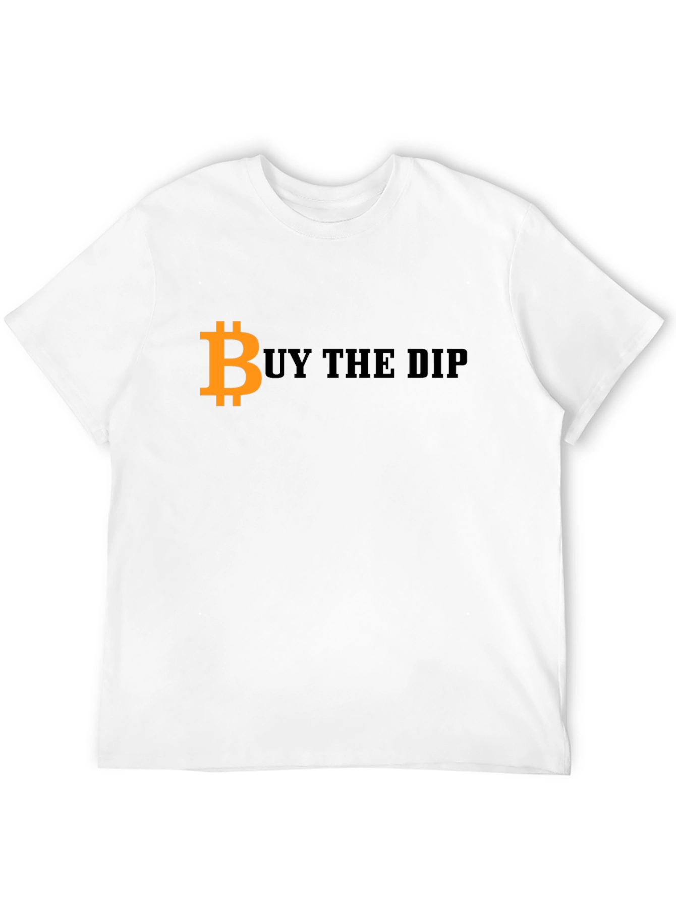 Buy The Dip Bitcoin Crypto Black T-Shirt