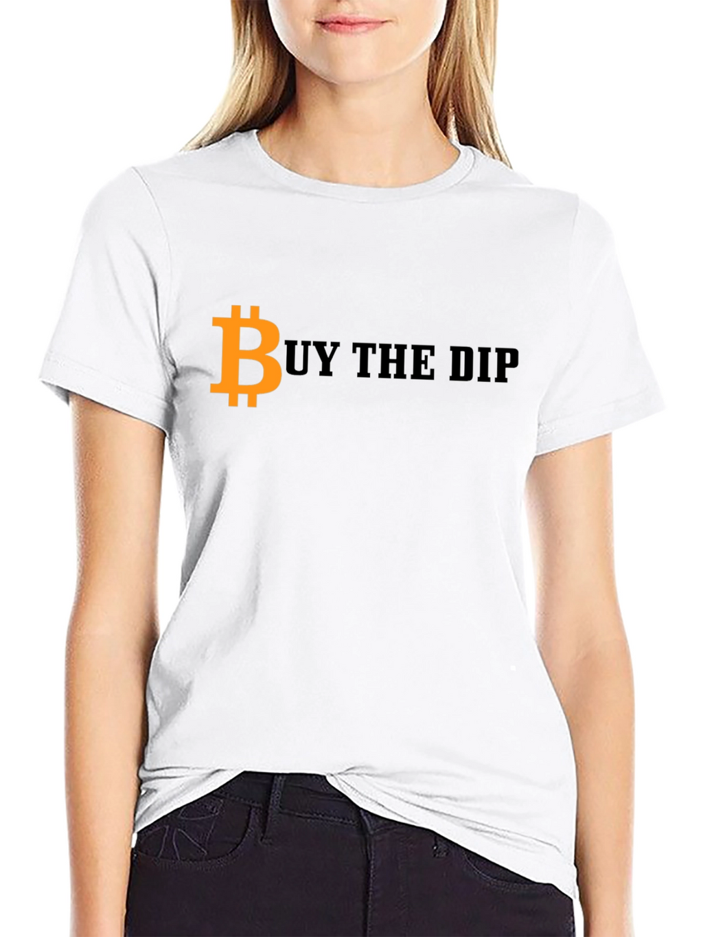 Buy The Dip Bitcoin Crypto Black T-Shirt