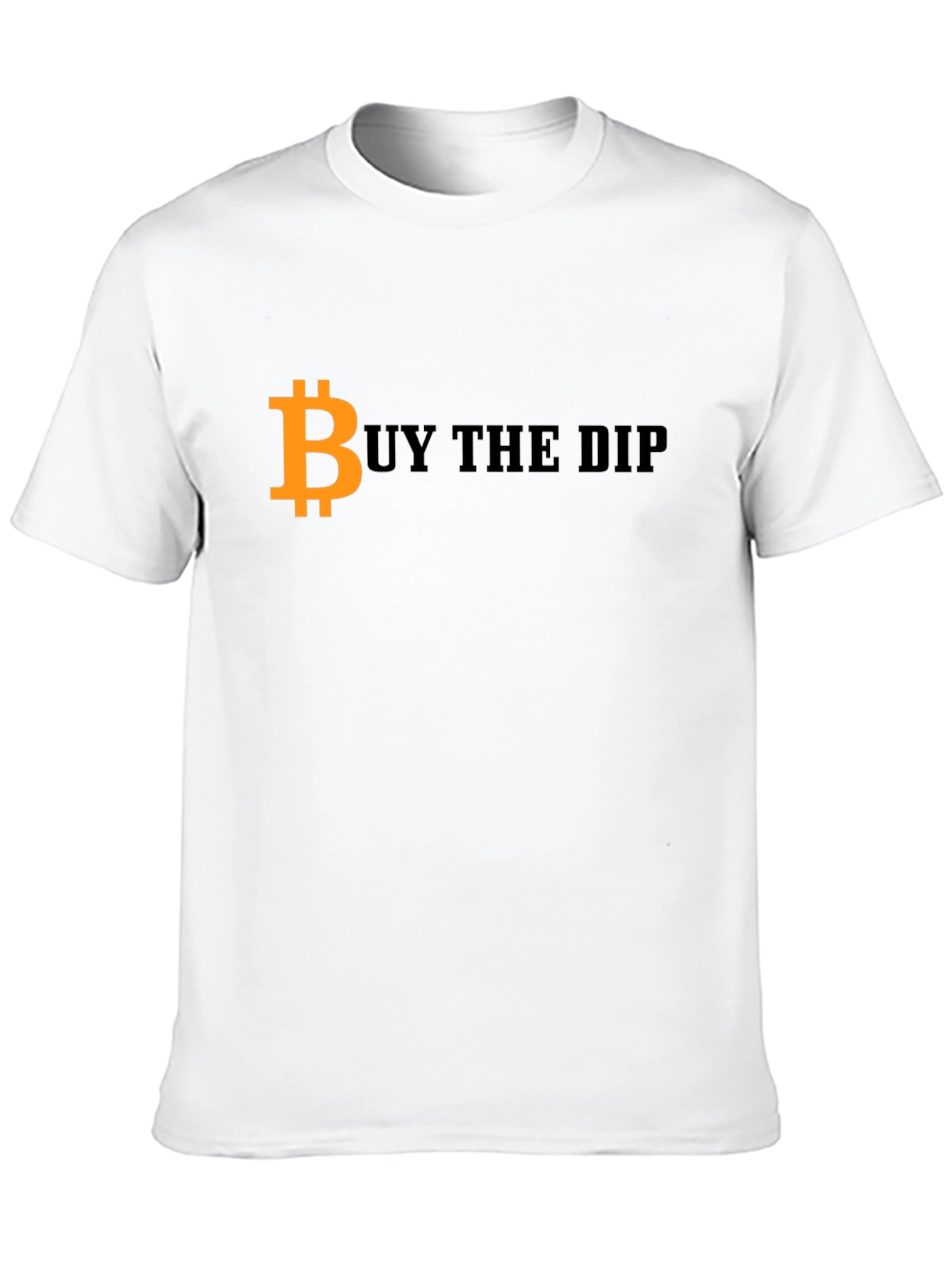 Buy The Dip Bitcoin Crypto Black T-Shirt