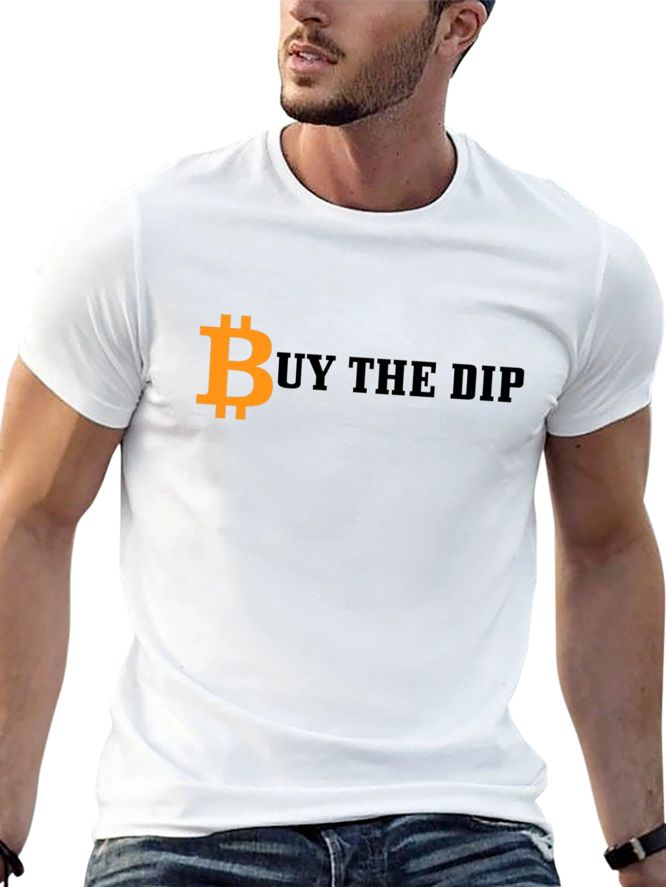Buy The Dip Bitcoin Crypto Black T-Shirt
