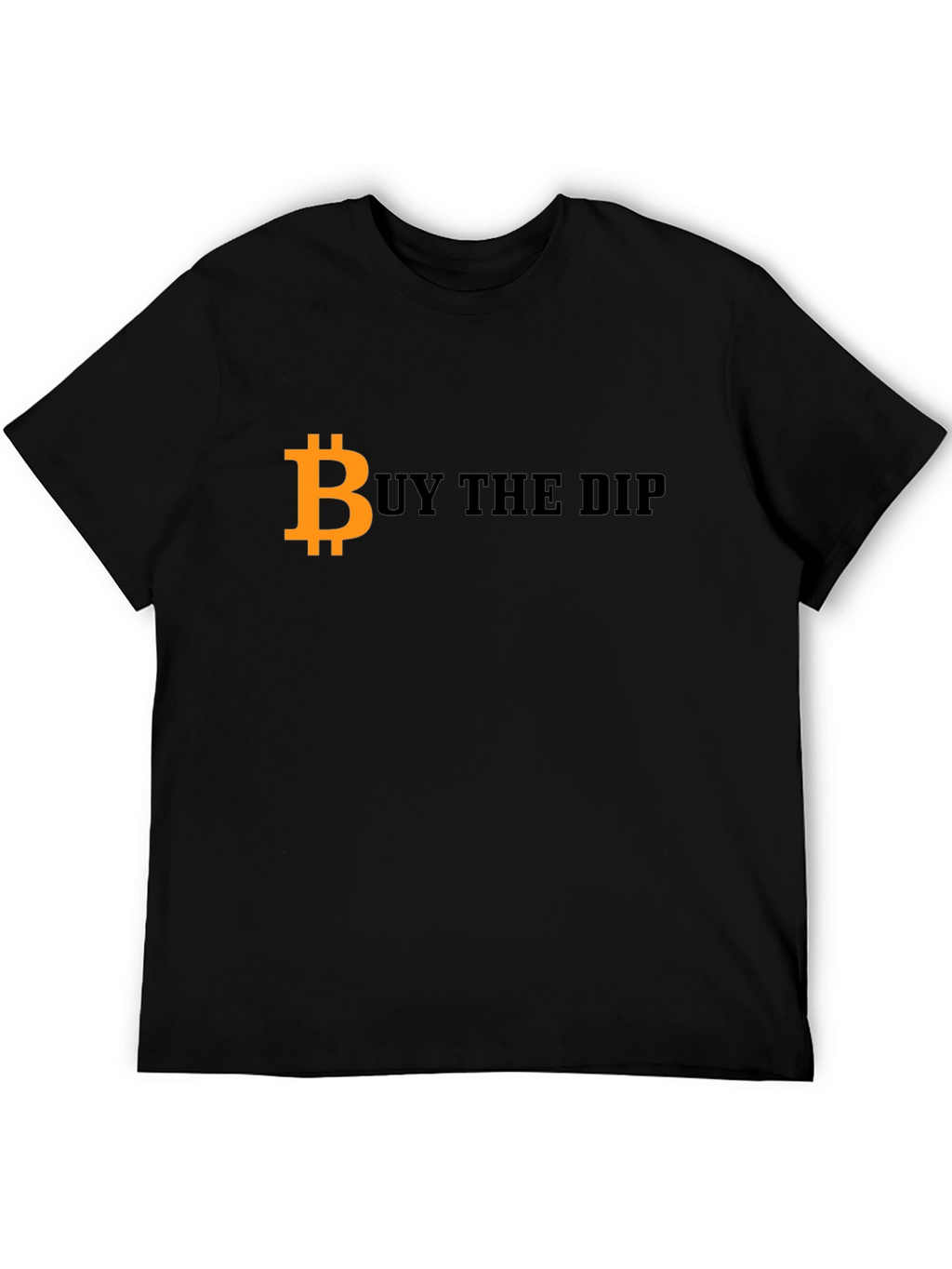 Buy The Dip Bitcoin Crypto Black T-Shirt