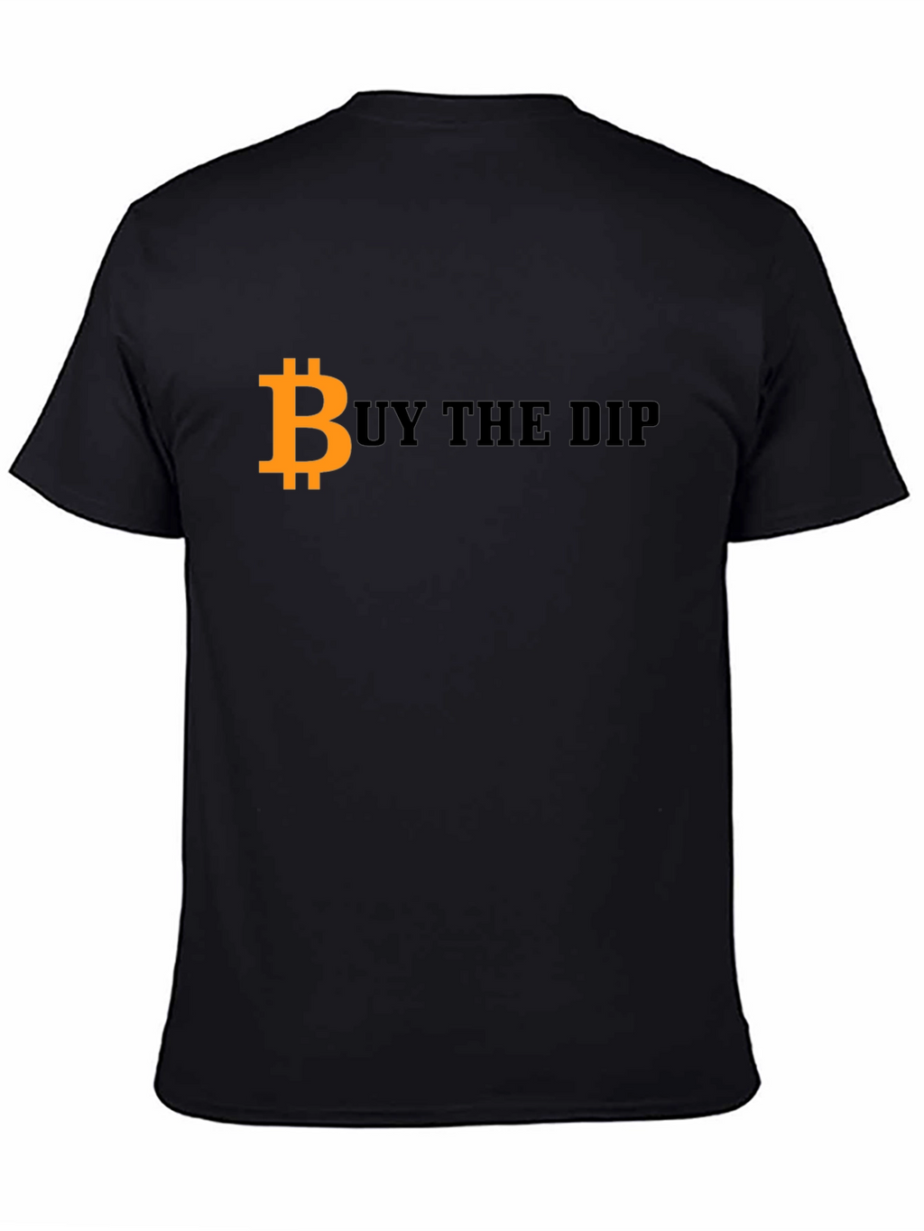 Buy The Dip Bitcoin Crypto Black T-Shirt
