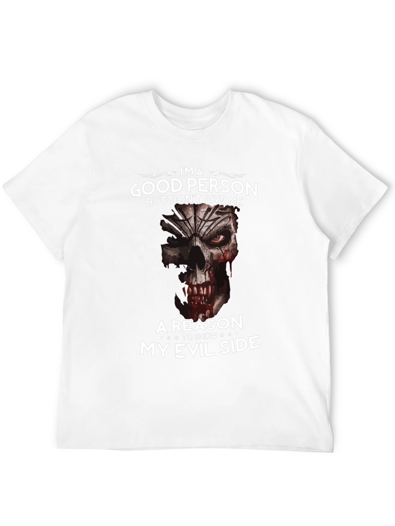 Im A Good Person Evil Side Graphic Tee
