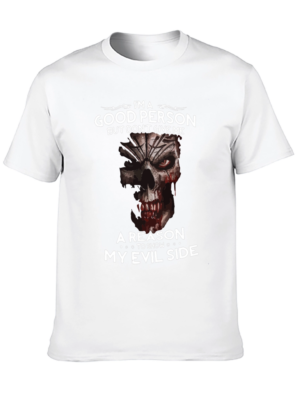 Im A Good Person Evil Side Graphic Tee