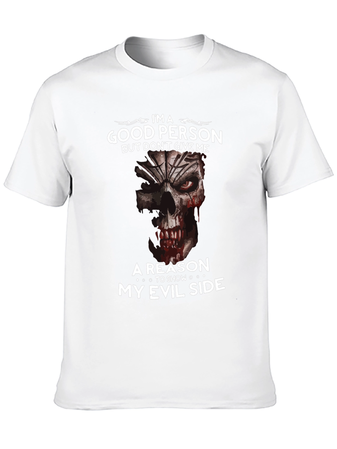 Im A Good Person Evil Side Graphic Tee