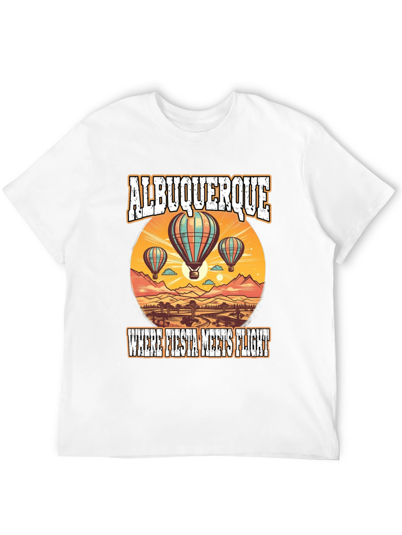 Albuquerque Fiesta Flight Graphic Tee