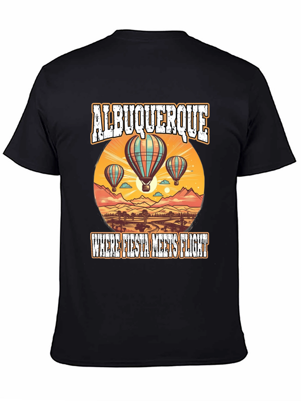 Albuquerque Fiesta Flight Graphic Tee