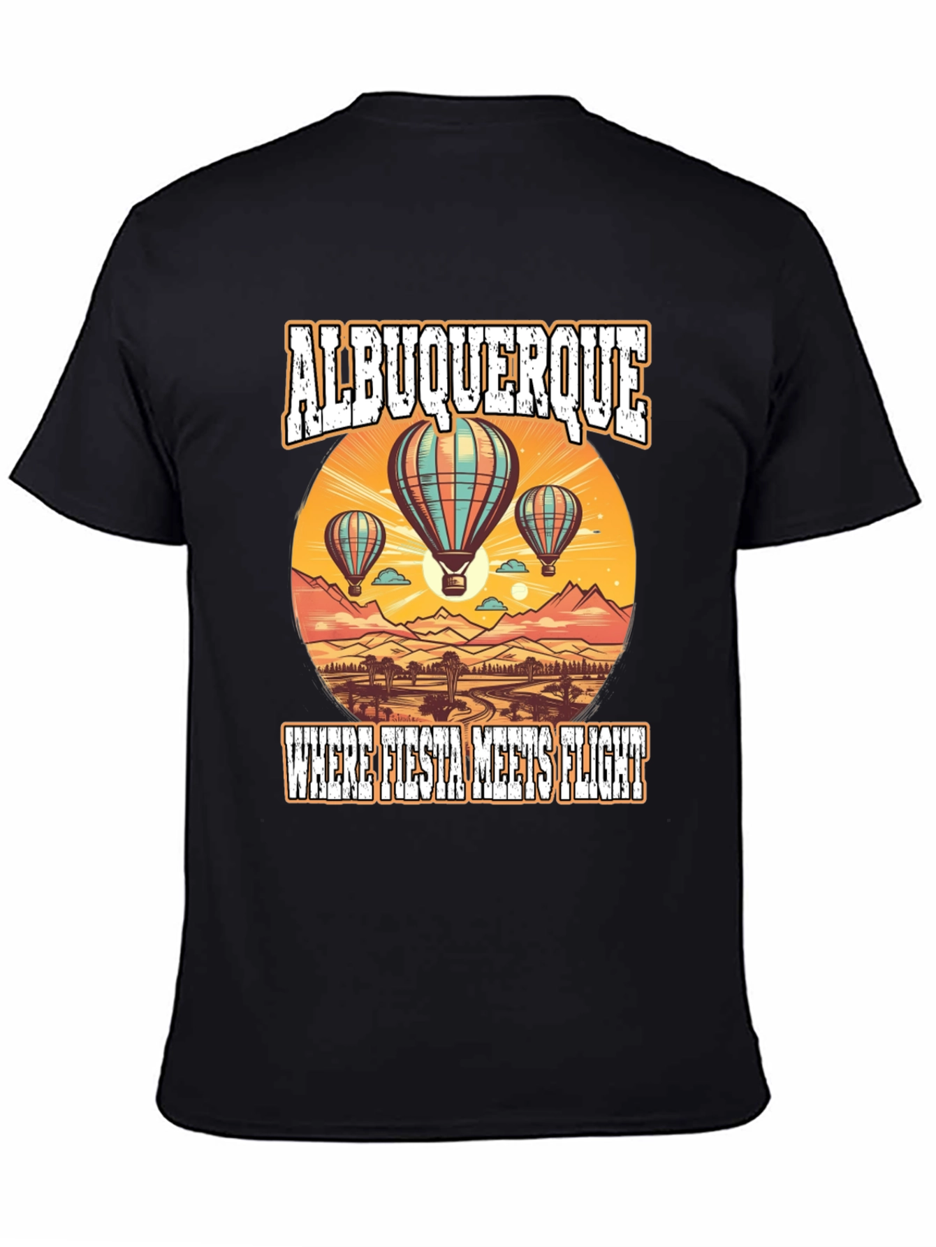 Albuquerque Fiesta Flight Graphic Tee