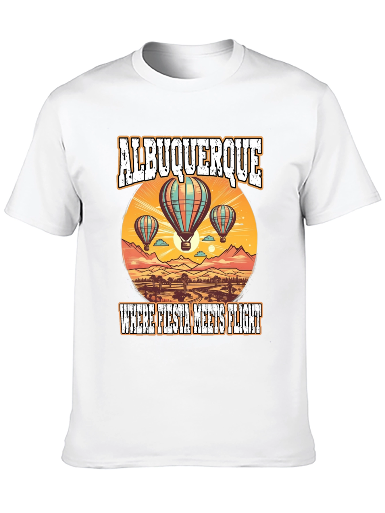 Albuquerque Fiesta Flight Graphic Tee