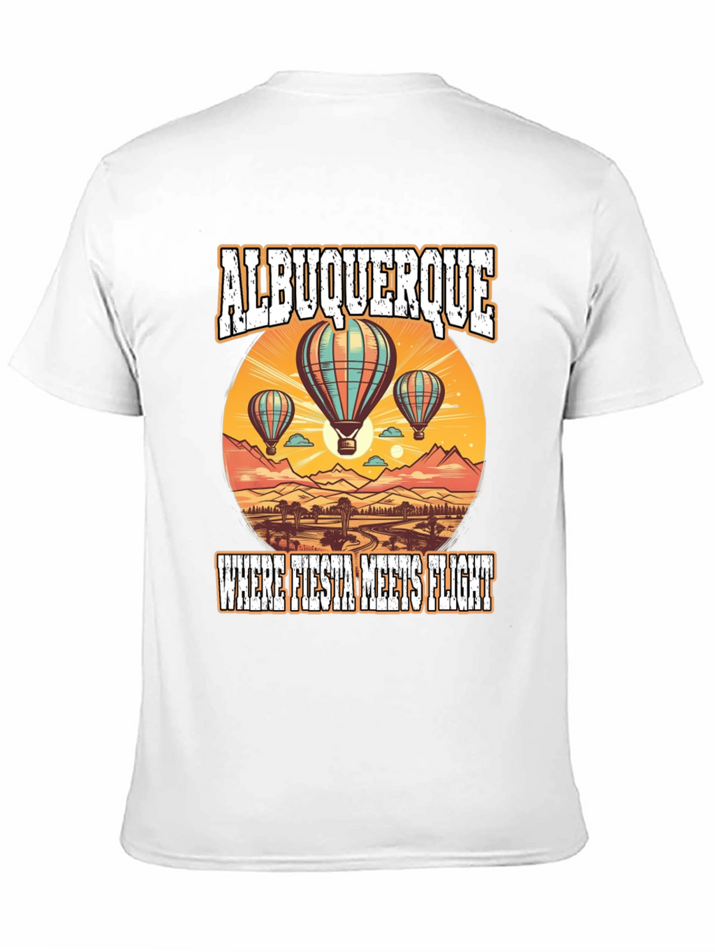 Albuquerque Fiesta Flight Graphic Tee