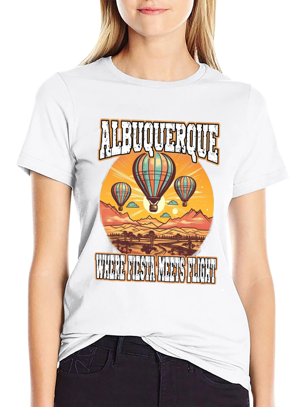 Albuquerque Fiesta Flight Graphic Tee