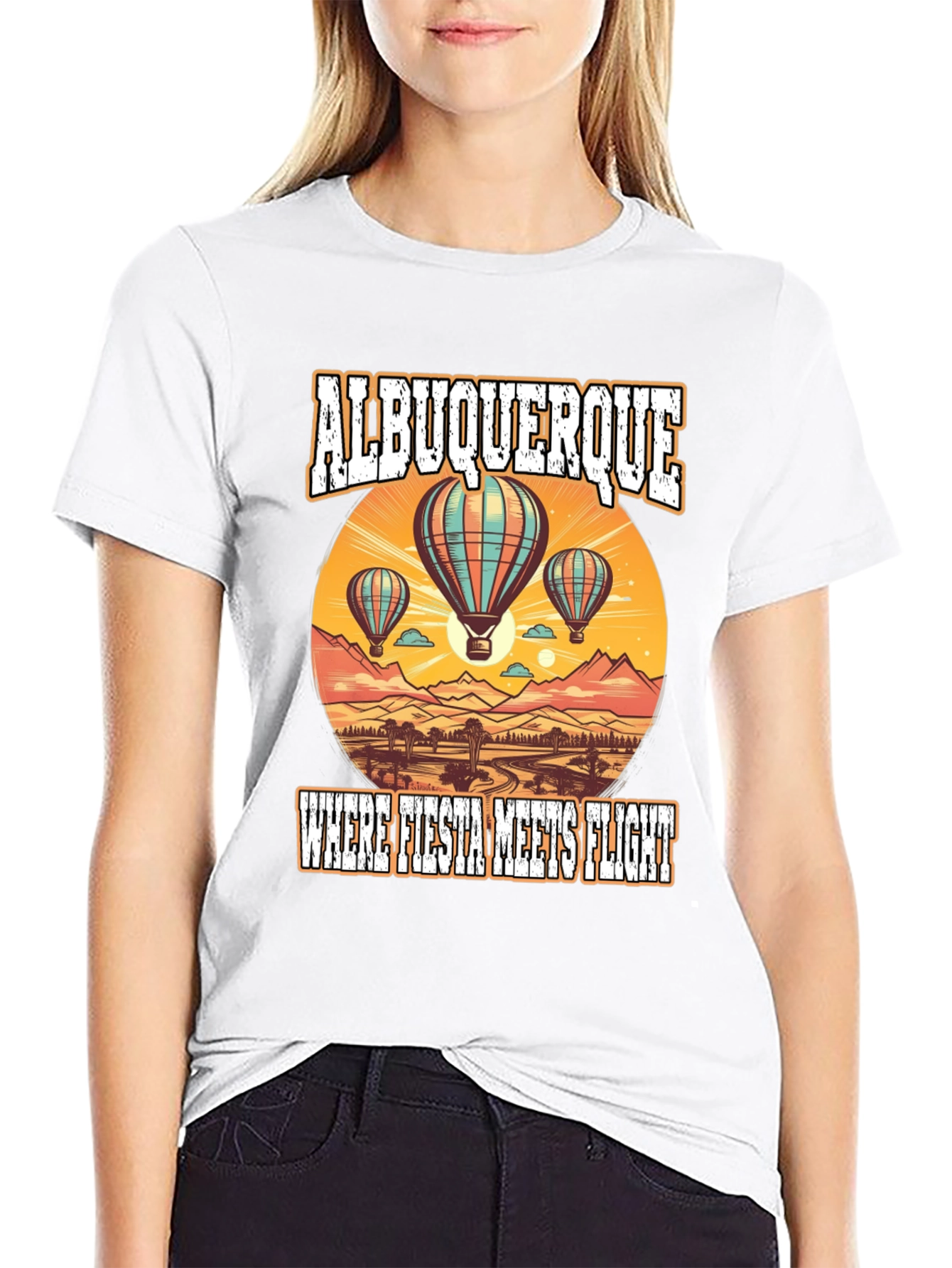 Albuquerque Fiesta Flight Graphic Tee