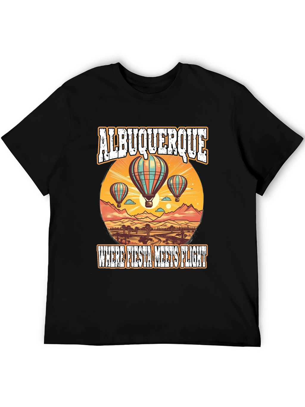Albuquerque Fiesta Flight Graphic Tee
