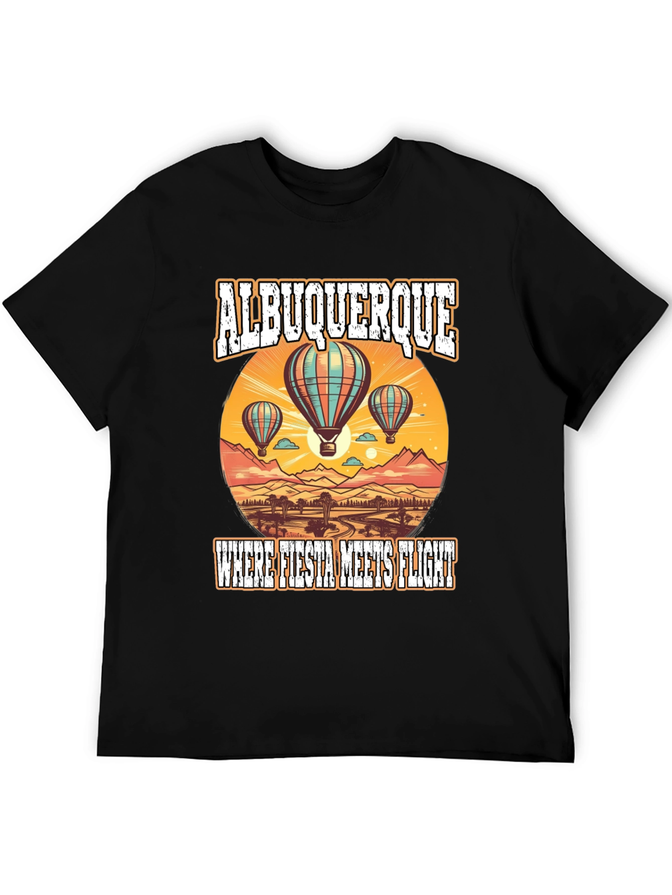 Albuquerque Fiesta Flight Graphic Tee