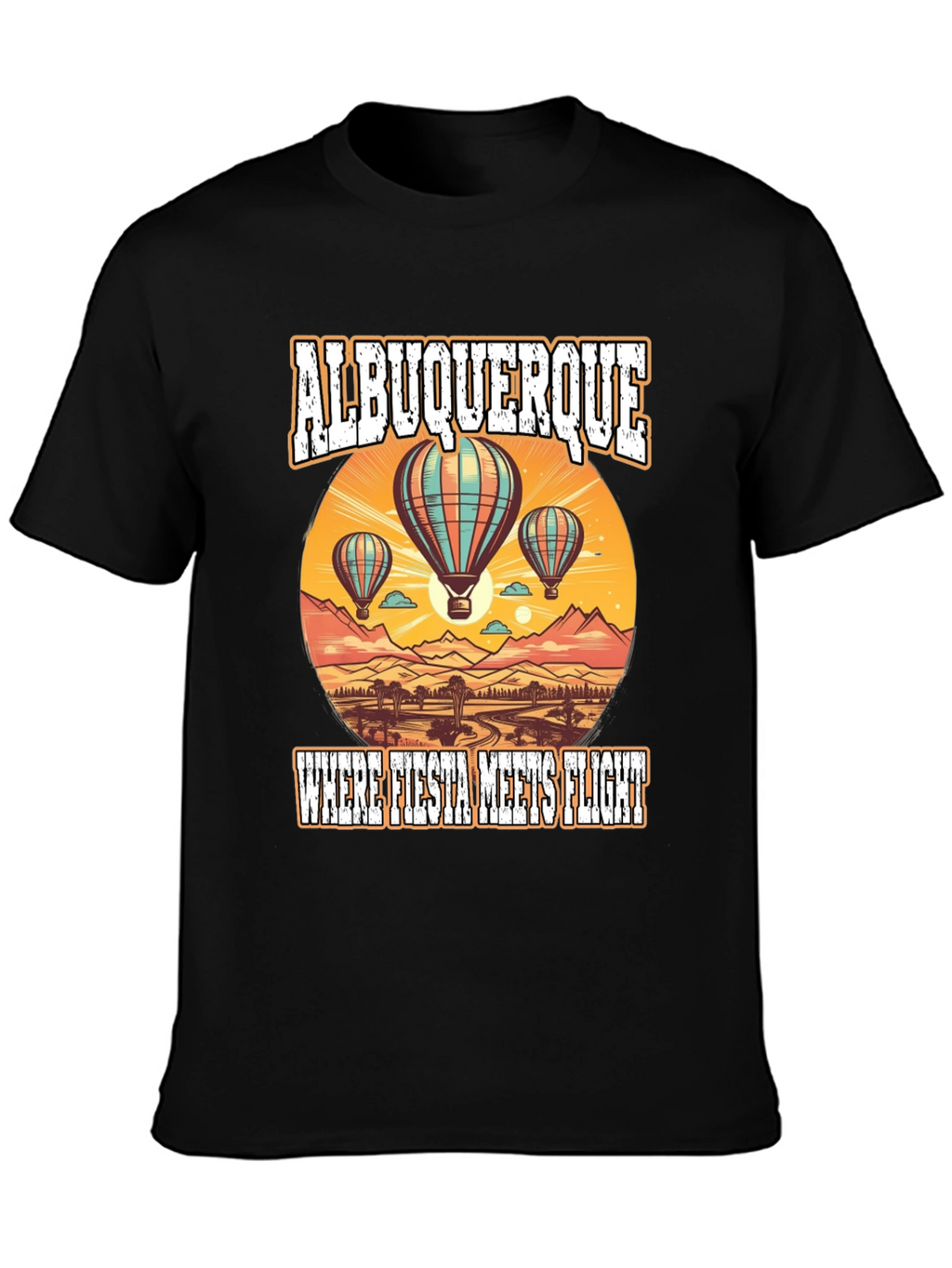 Albuquerque Fiesta Flight Graphic Tee
