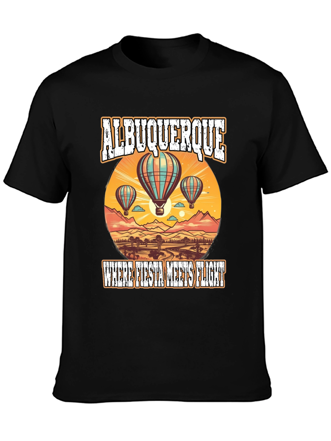 Albuquerque Fiesta Flight Graphic Tee