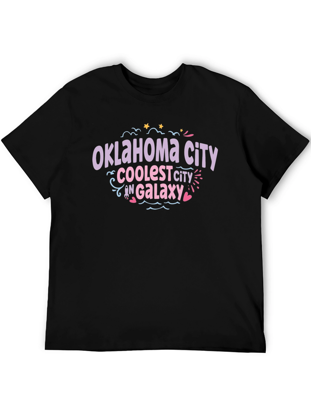 Oklahoma City Coolest City in Galaxy T-Shirt
