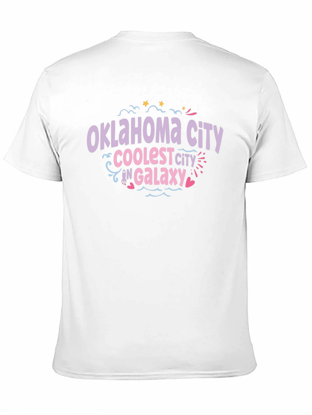 Oklahoma City Coolest City in Galaxy T-Shirt