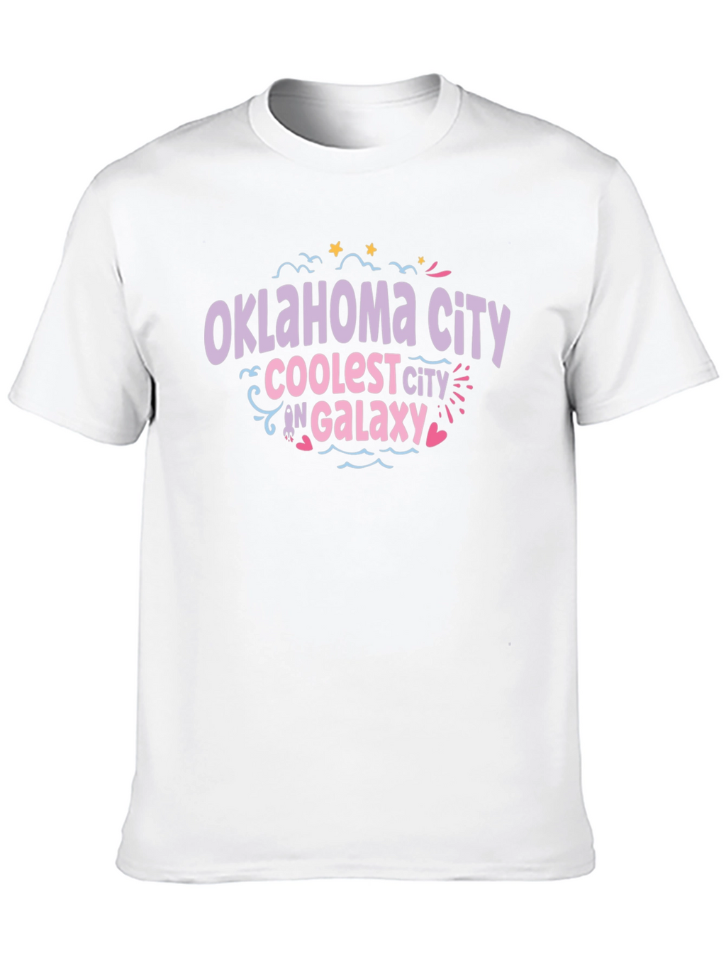 Oklahoma City Coolest City in Galaxy T-Shirt