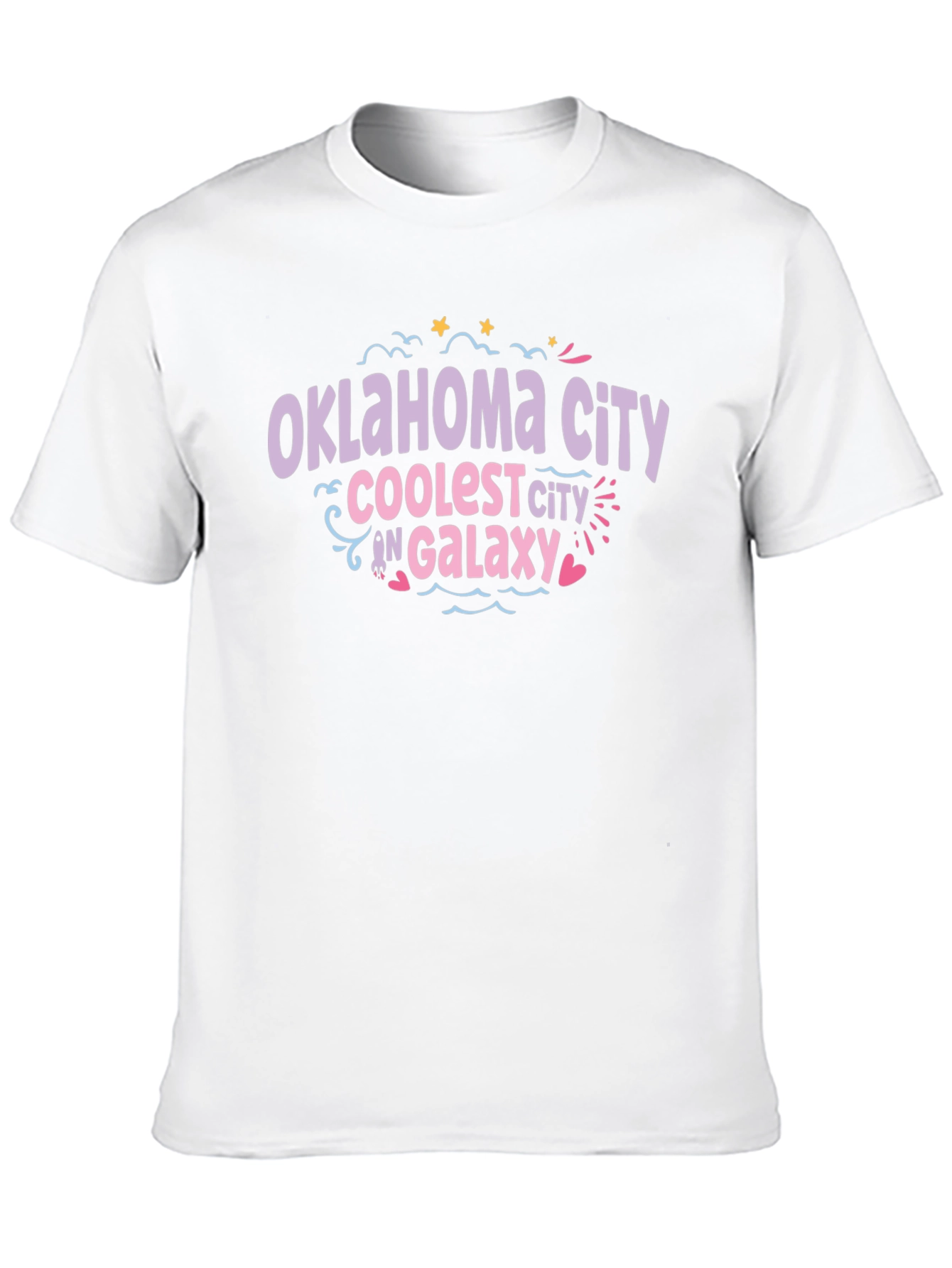 Oklahoma City Coolest City in Galaxy T-Shirt