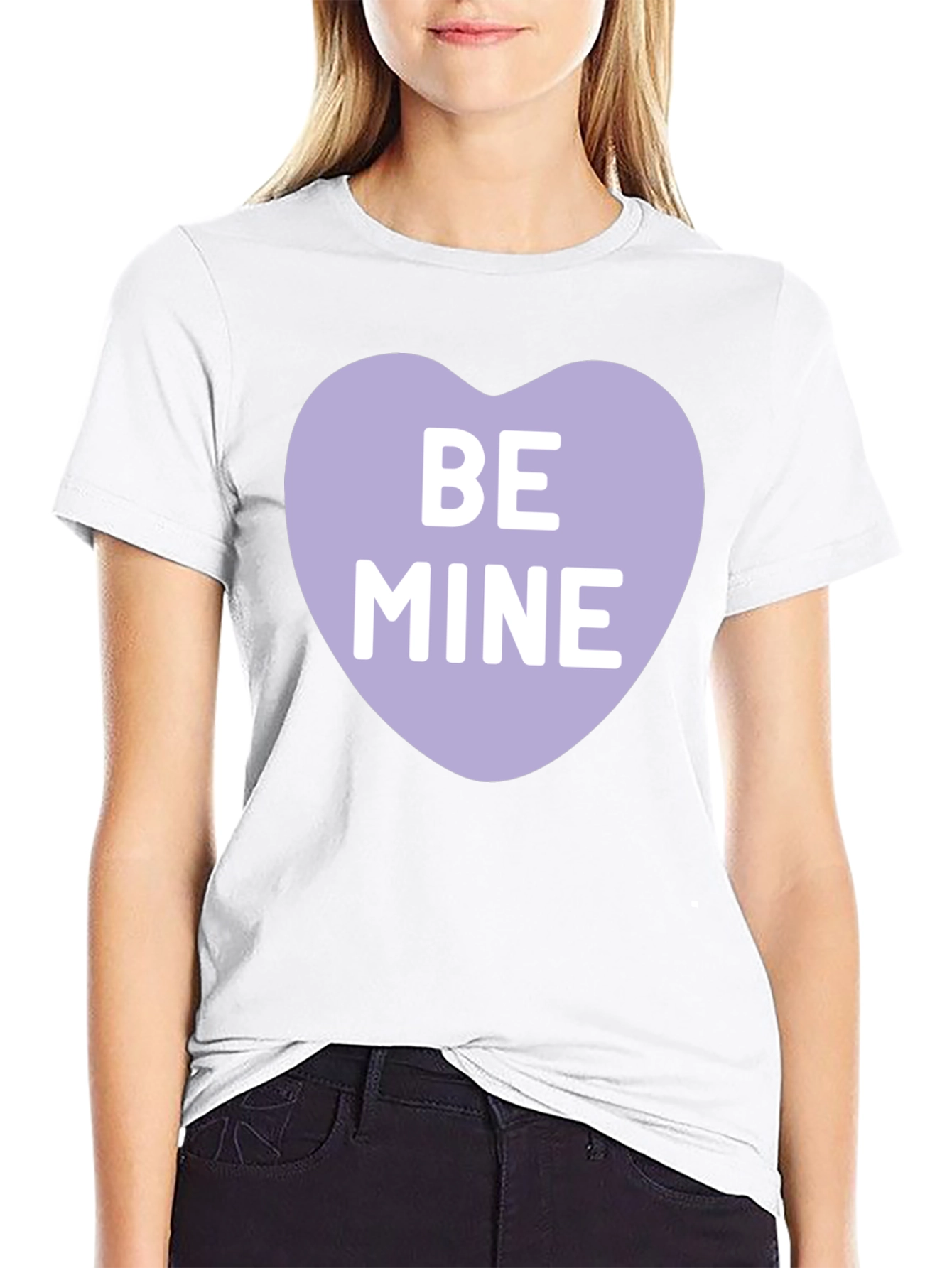 Be Mine Valentines Day Heart T-Shirt