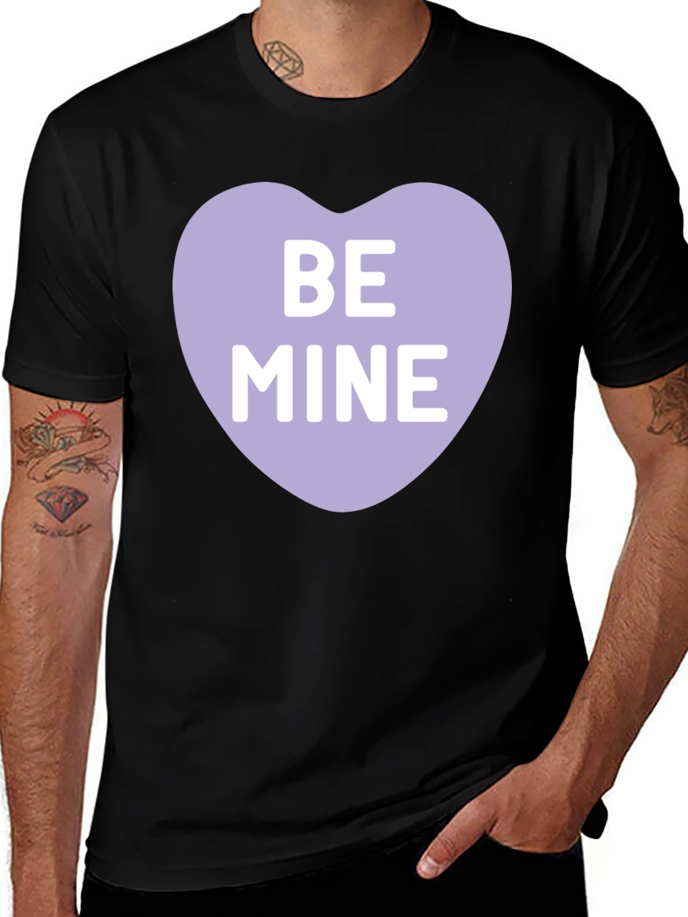 Be Mine Valentines Day Heart T-Shirt