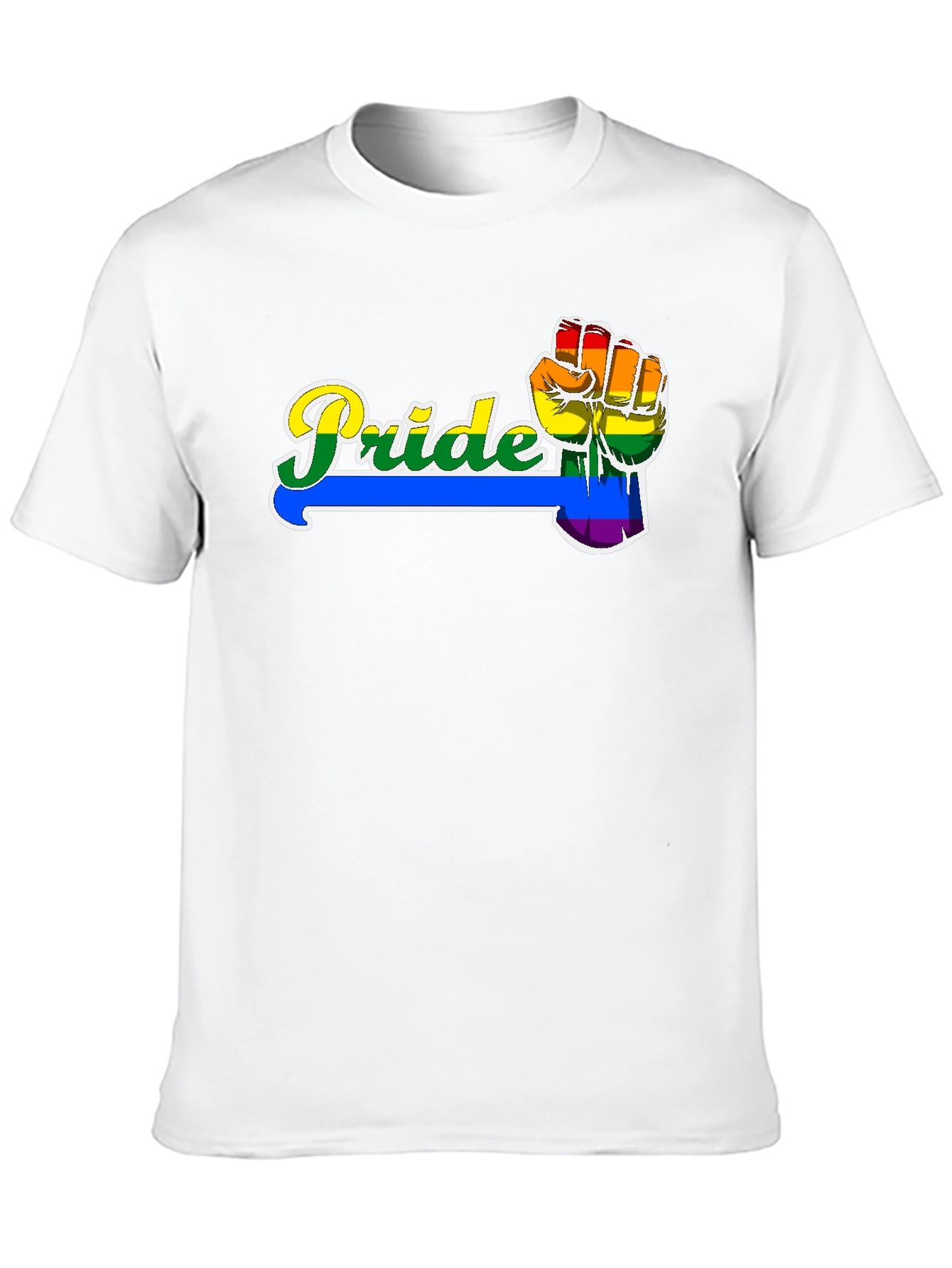 Pride Fist Graphic T-Shirt - LGBTQ+ Pride Month Tee